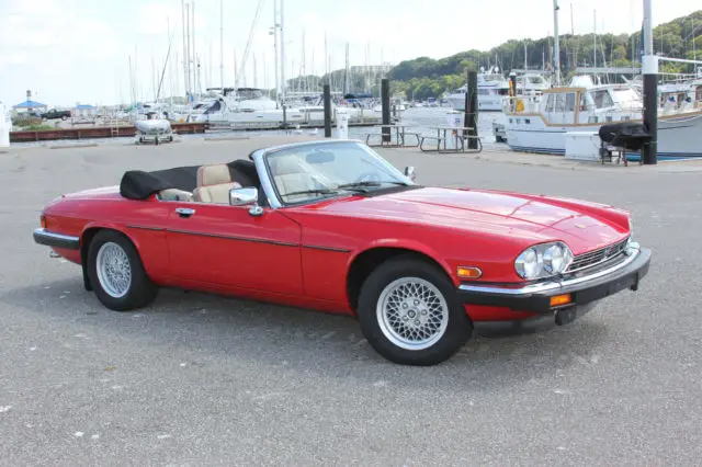 low mileage jaguar xjs convertible classic edition