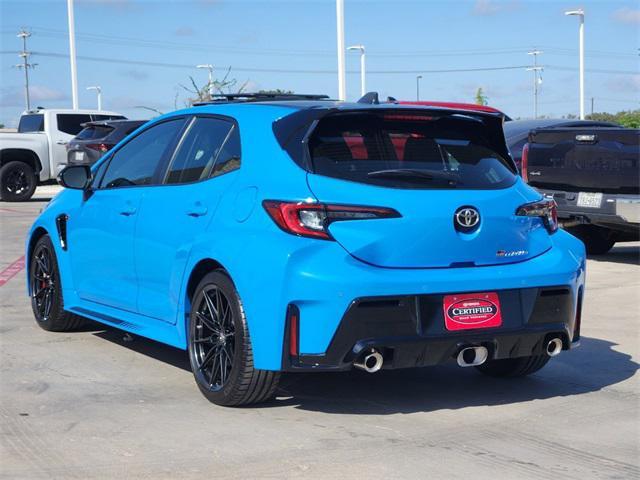 2024 toyota gr corolla circuit edition