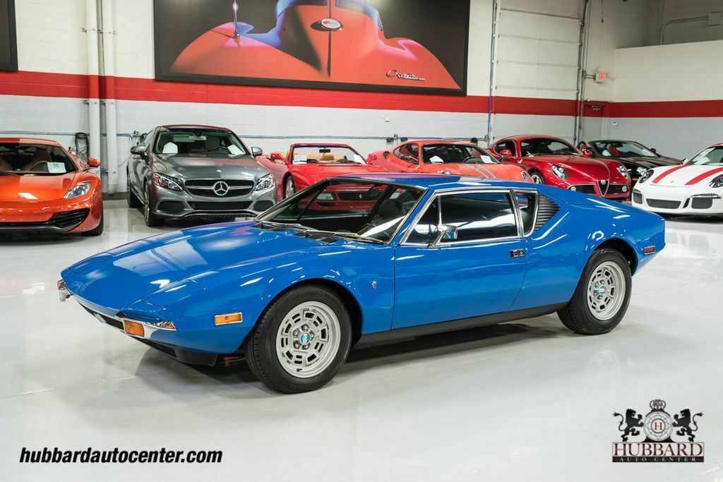 1972 detomaso pantera, marti report, extremely rare color, restored!
