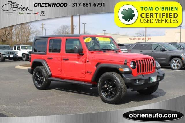 2021 jeep wrangler unlimited sport altitude
