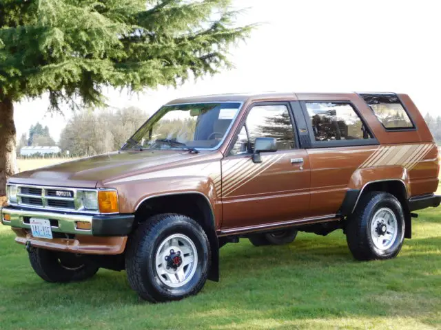 1987 toyota 4runner sr5 4x4 sport utility 2-door 2.4l all original paint