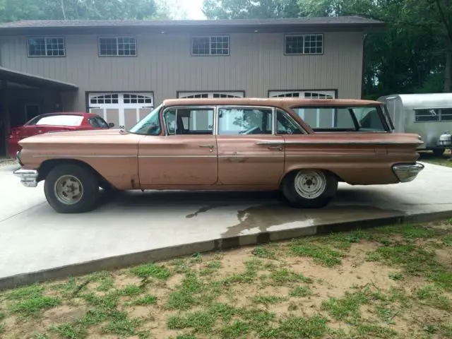 1960 pontiac catalina, original paint, patina, wagon, hot rod, general motors
