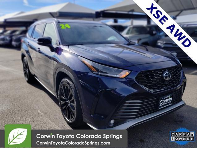 2024 toyota highlander xse