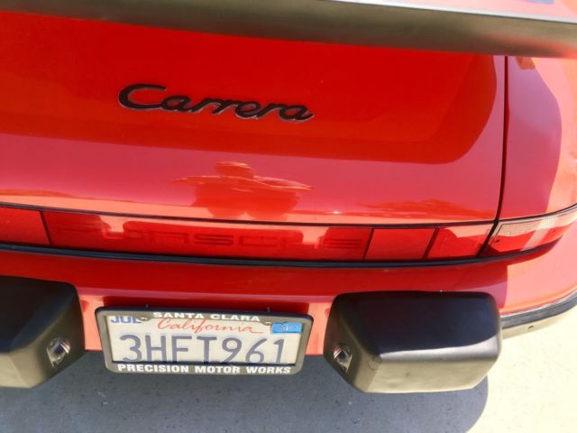 1987 porsche 911 targa carrera orig paint+owner, no oil leaks or rust, coa