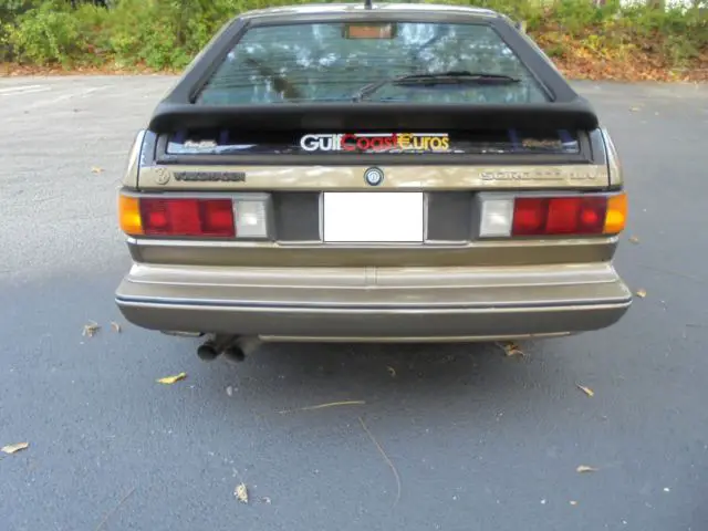 1986 volkswagen scirocco 16v turbo 5 speed