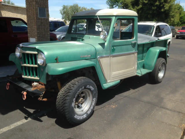 1963 willy's truck (barn find)