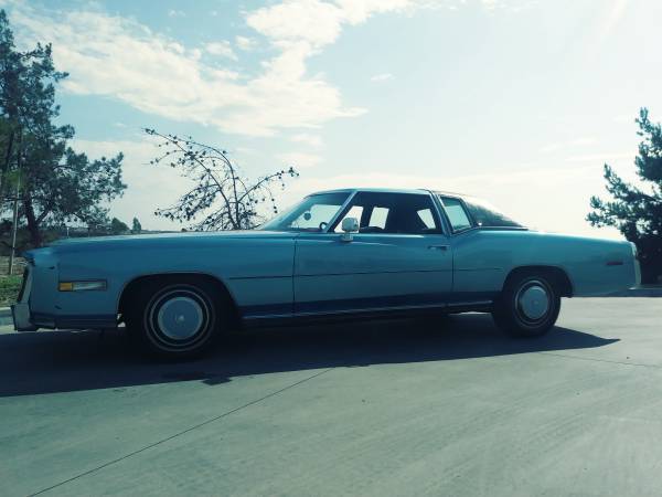 1977 cadillac eldorado coupe, 28k orig miles, all original, garaged cond!