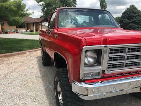 1979 chevrolet k-10 regular cab 4 x 4 short box pu, factory sbc 400 v/8 nice!