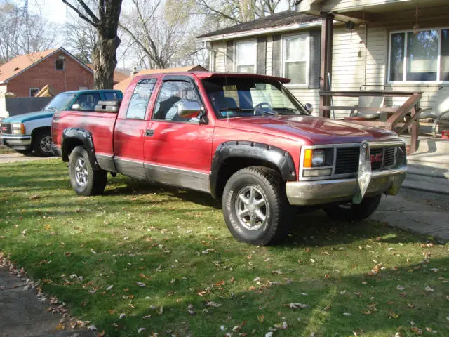 1992 gmc sierra s1500 pickup truck 4x4 new everything escalade wheels clean