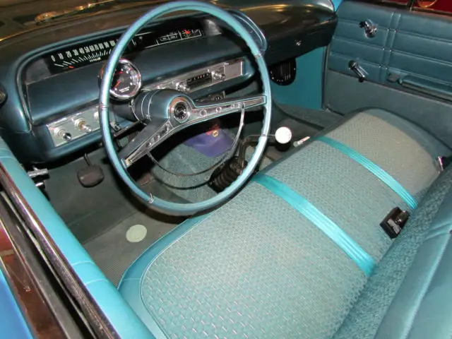 1963 4 door sedan big bore 409 4 speed custom paint street machine