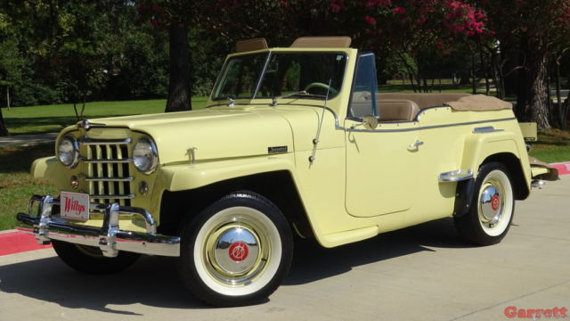 1950 willys jeepster restored