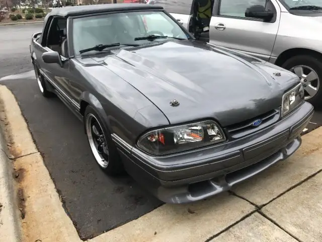 custom 1991 ford mustang lx 5.0 convertible asheville,nc
