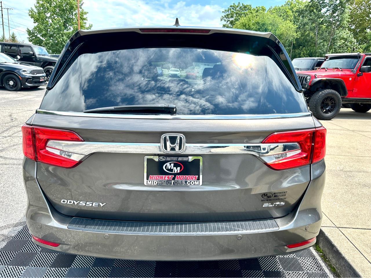 2018 honda odyssey elite