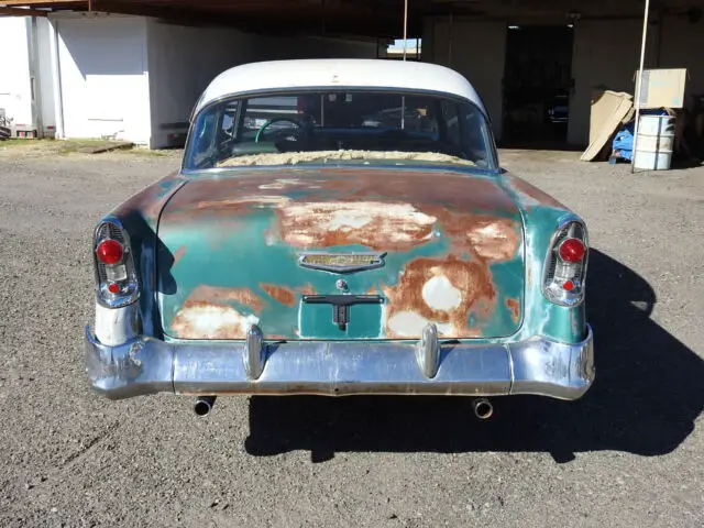 1956 chevrolet 210 sedan jr. stocker patina hot rod