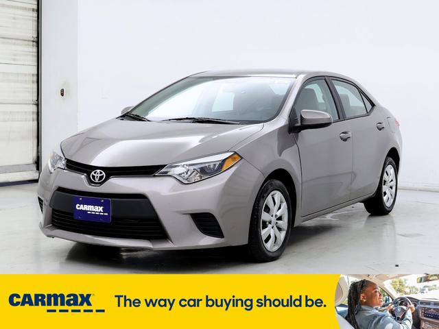 2014 toyota corolla le