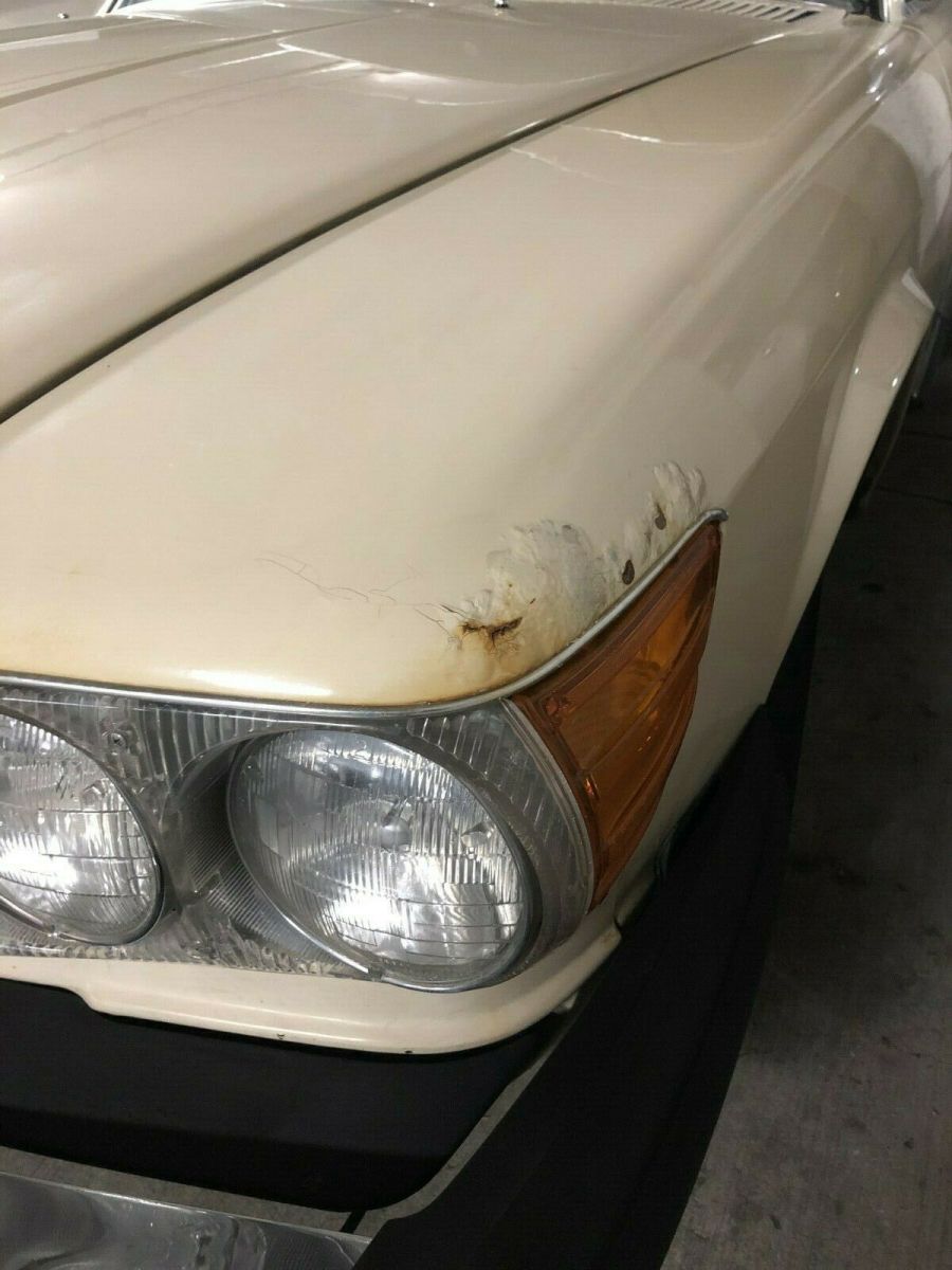 mercedes-benz sl-class 450 slc ivory white and tobacco leather