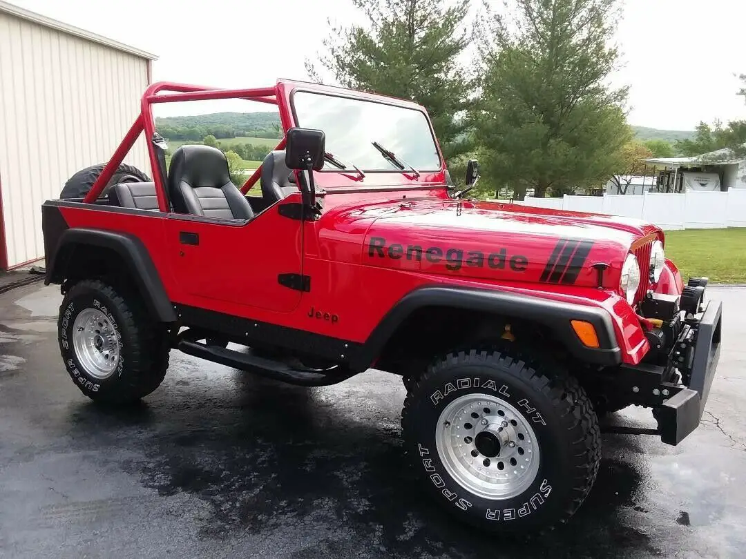 1985 jeep cj7 -no frame rust