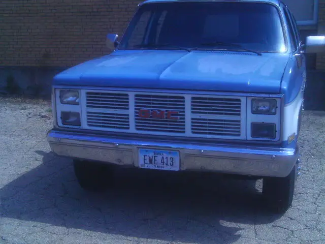 1986 gmc suburban sierra classic 3/4 ton 454 engine same as chevrolet model