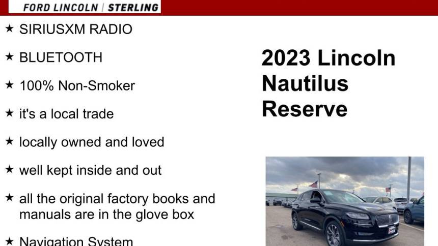 2023 lincoln nautilus reserve