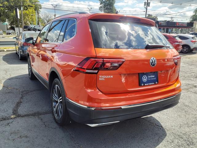 2018 volkswagen tiguan 2.0t sel