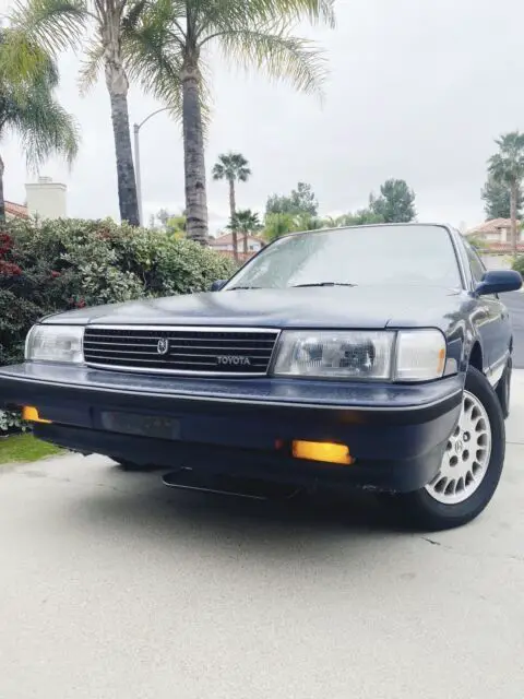 1990 toyota cressida sedan blue rwd automatic luxury