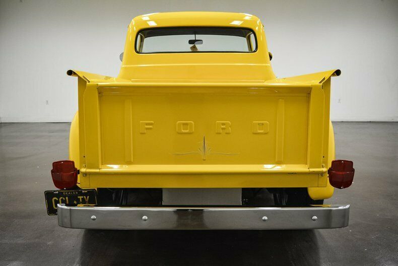 1956 ford f100 5 miles yellow pickup truck 5.3 liter ls v8 4l60e