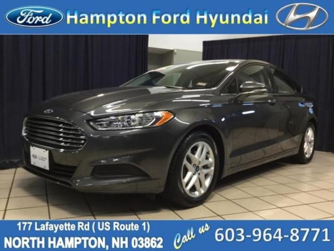 2016 ford fusion se se 4dr sedan for sale in north hampton, new hampshire