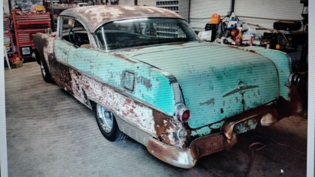 1955 pontiac star chief 2 door hard top[