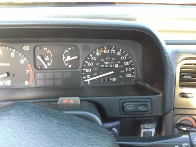 honda dx crx (red) 1989 only 83k mi from original owner with all paperwork!!!!!