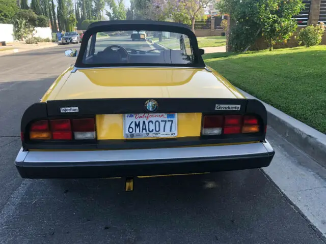 1985 alfa romeo spider ca car 70k miles california car