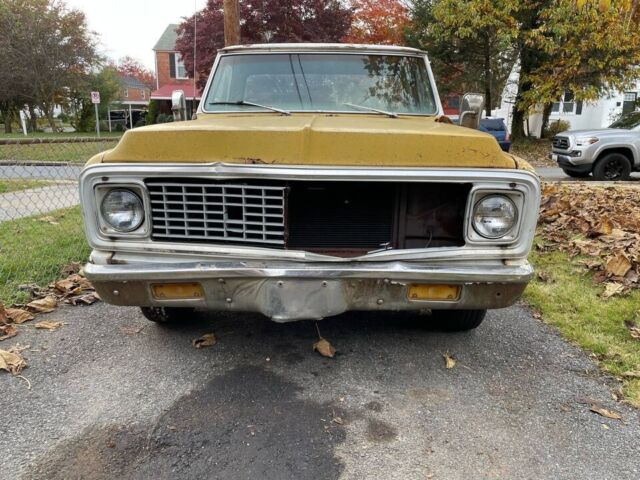 1971 chevy c10 long bed lwb running driving pickup truck rat rod patina v8!