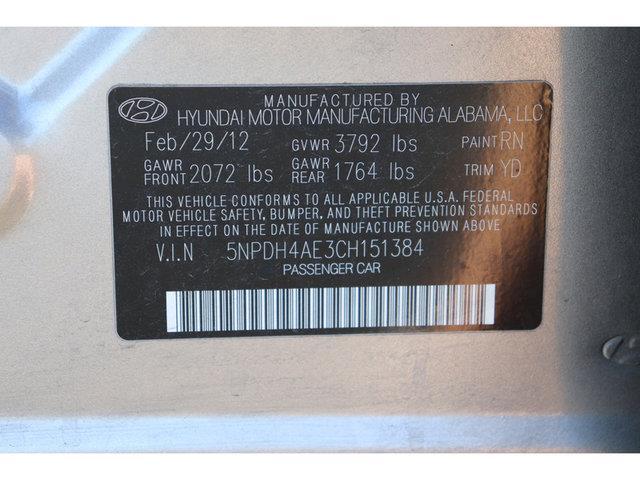 2012 hyundai elantra limited limited 4dr sedan for sale in henderson, nevada