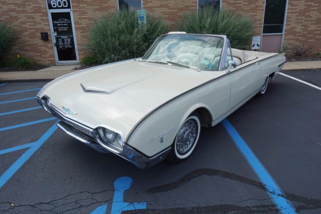 1962 ford thunderbird t-bird factory sports roadster