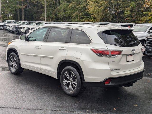 2016 toyota highlander xle