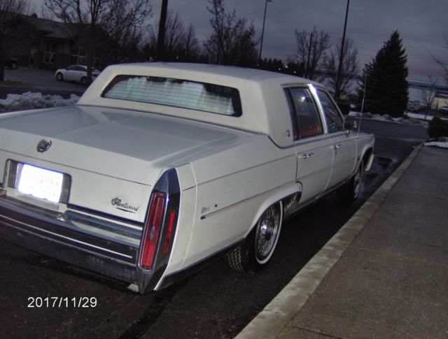 1983 cadillac brougham d'elegance low miles classic garage kept no reserve