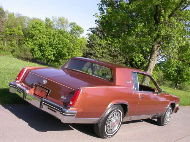 1983 firemist cadillac eldorado with low miles !!!!