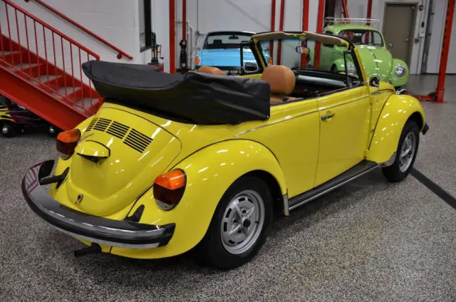 restored 1979 vw beetle convertible best one here colorado car now in illinois !
