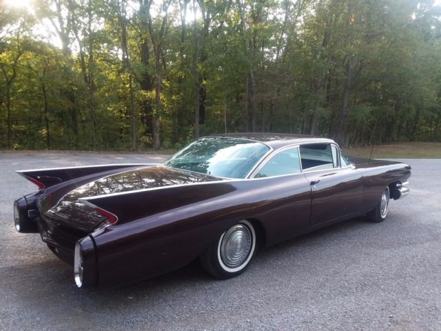 1960 cadillac deville model 62 coupe no rust ground up restoration rhino lined