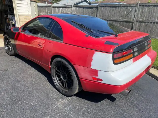 1991 nissan 300zx twin turbo upgraded turbo injectors exhaust ecu minor accident