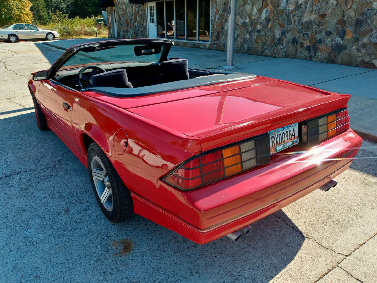 88 iroc z convertible
