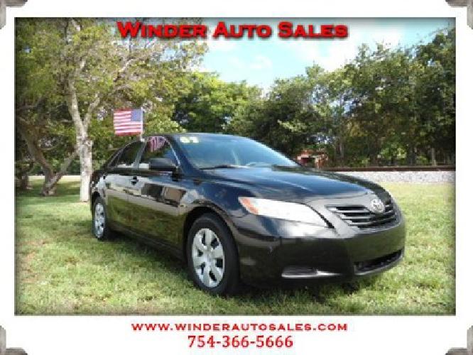 2007 toyota camry le with sunroof in hollywood, fl