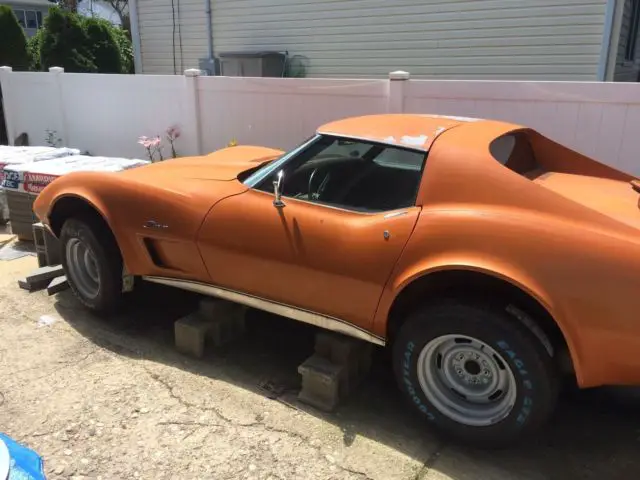 1973 corvette stingray 4 speed all original 53k miles new tires needs resto !