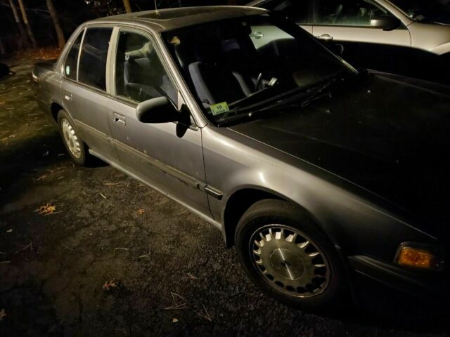1990 honda accord sedan grey fwd automatic ex