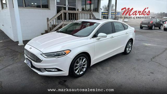 2017 ford fusion se