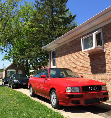 audi 90 20v turbo quattro with 3b engine only 500 miles on motor, s2 , rs2