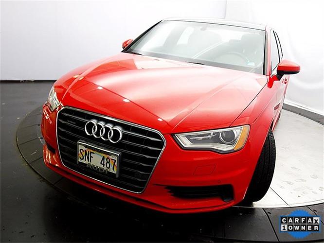 2015 audi a3 2.0t quattro premium plus awd 2.0t quattro premium plus 4dr sedan for sale in honolulu, hawaii