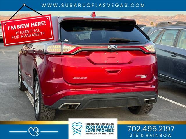 2018 ford edge sport