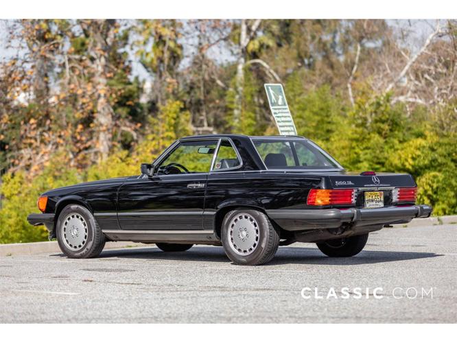 1989 mercedes-benz 560sl in los angeles, california
