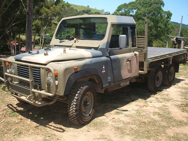 land rover defender 6x6