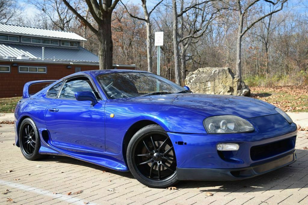 1994 toyota supra rhd jdm auto na rsp blue/black 83k miles